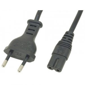European 2-pin Plug for Most CPAP Machines