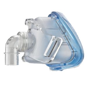 IQ Blue Nasal Cushion CPAP Mask w/ 3-Point Headgear