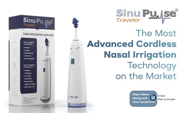 SinuPulse cordless traveller nasal irrigator | Intus Healthcare