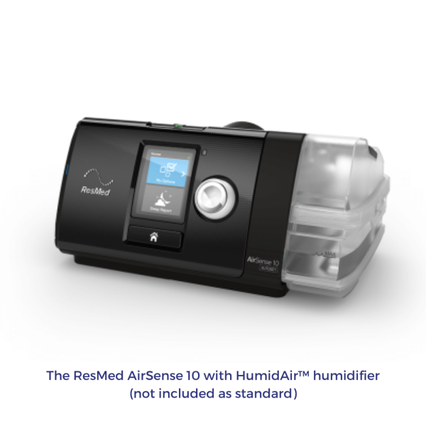 ResMed AirSense with HumidAir humidifier | Intus Healthcare