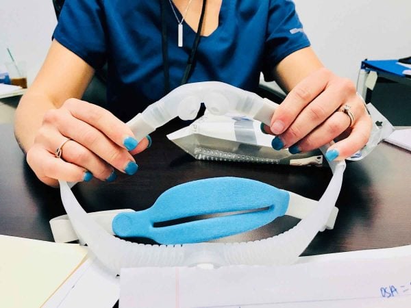 limpiar el equipo CPAP