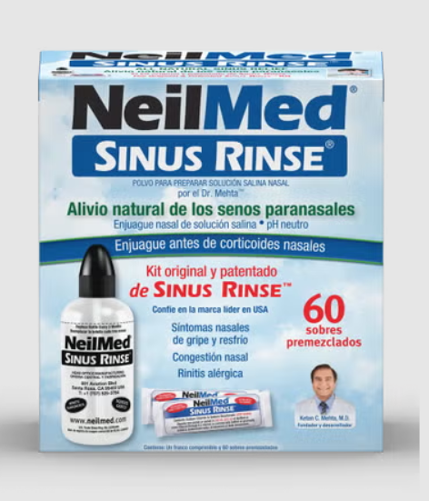 Kit Sinus Rinse con 60 sobres