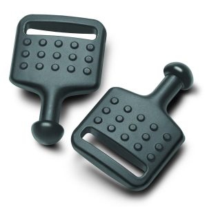 Two Black Comfort Series Headgear Swivel Clips