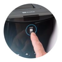 Large, responsive buttons