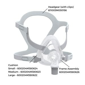 BMC F5A+ Nasal Mask Parts | Intus Healthcare