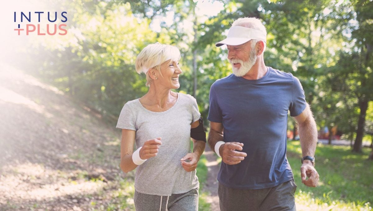Intus Plus smiling couple icon | Intus Healthcare